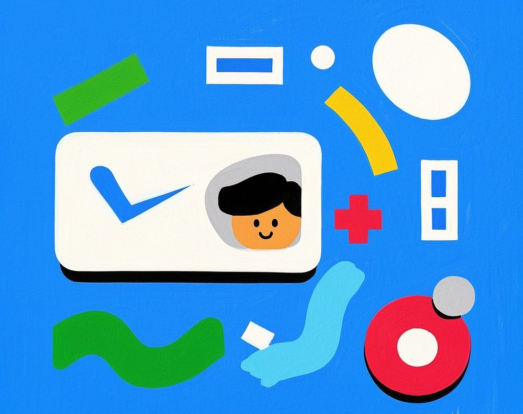 Contact illustration